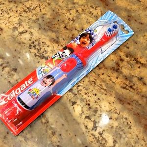 Colgate Ryan's World toothbrush in red